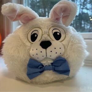 Cottontail Lane Easter Bunny White Fur Easter Basket